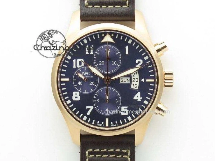 MIROTIME 1226 HighQuality Mark XVIII IW327010 SS M+F 1:1 Best Edition Brown Dial on Brown Leather Strap A 7049